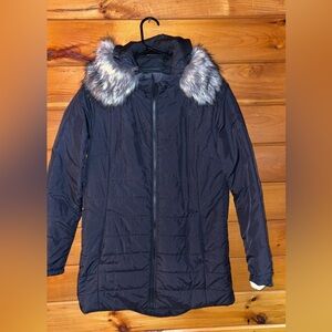 The North Face Harway jacket M faux fur hood